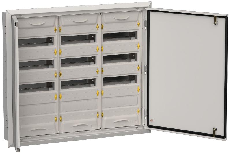 TITAN 5 Корпус металлический ЩРв-144 (3х48) 755х885х130 IP31 серый | TI5-50-V-3X048-31-7035 | IEK — IEK (ИЭК)