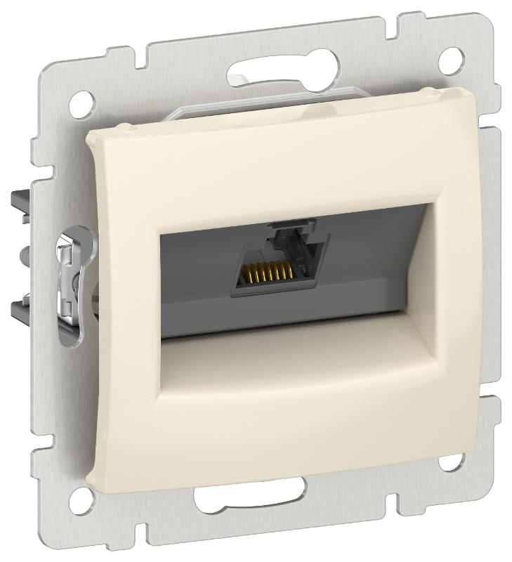 Valena Слоновая кость Розетка компьютерная RJ45 кат.5Е UTP  | 6956241 | IEK — IEK (ИЭК)