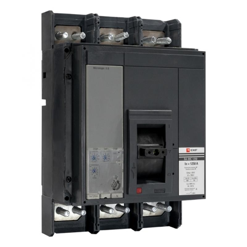 Выключатель автоматический ВА-99C (Compact NS) 1250/1600А 3P 50кА PROxima | mccb99C-1250-1600 | EKF — EKF