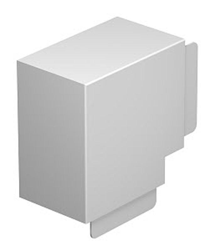Крышка плоского угла кабельного канала WDK 100x130 мм (ПВХ,белый) (WDK HF100130RW) | 6193029 | OBO Bettermann — миниатюра 2
