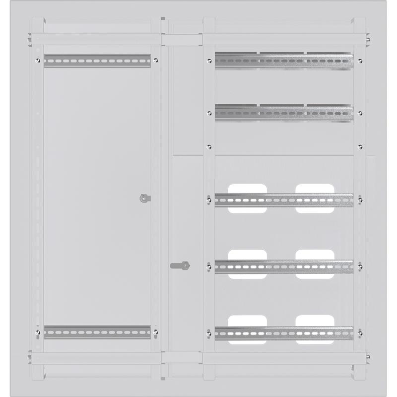 Щит этажный 6 кв. (1000х950х160) EKF Basic | mb28-v-6 | EKF — миниатюра 2