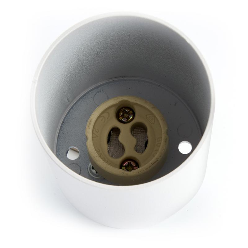 Светильник накладной потолочный под лампу, спот, ML177 MR16 20W 220V, белый | 40512 | Feron — миниатюра 4