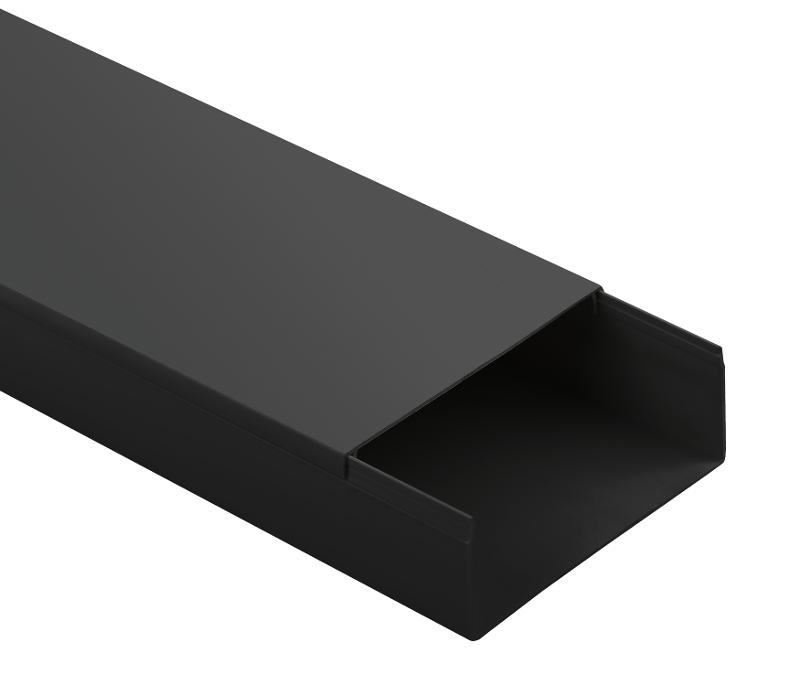 Кабель-канал ЭРА KK-B-100-40 100x40 черный 8м | Б0061613 | ЭРА — ЭРА (Энергия света)