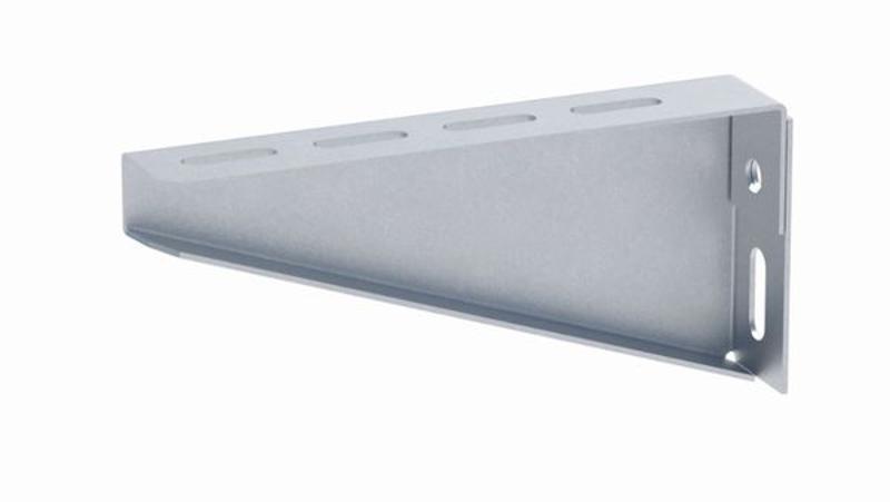 Кронштейн настенный основание 400 мм INOX |kn400-INOX|EKF — миниатюра 1