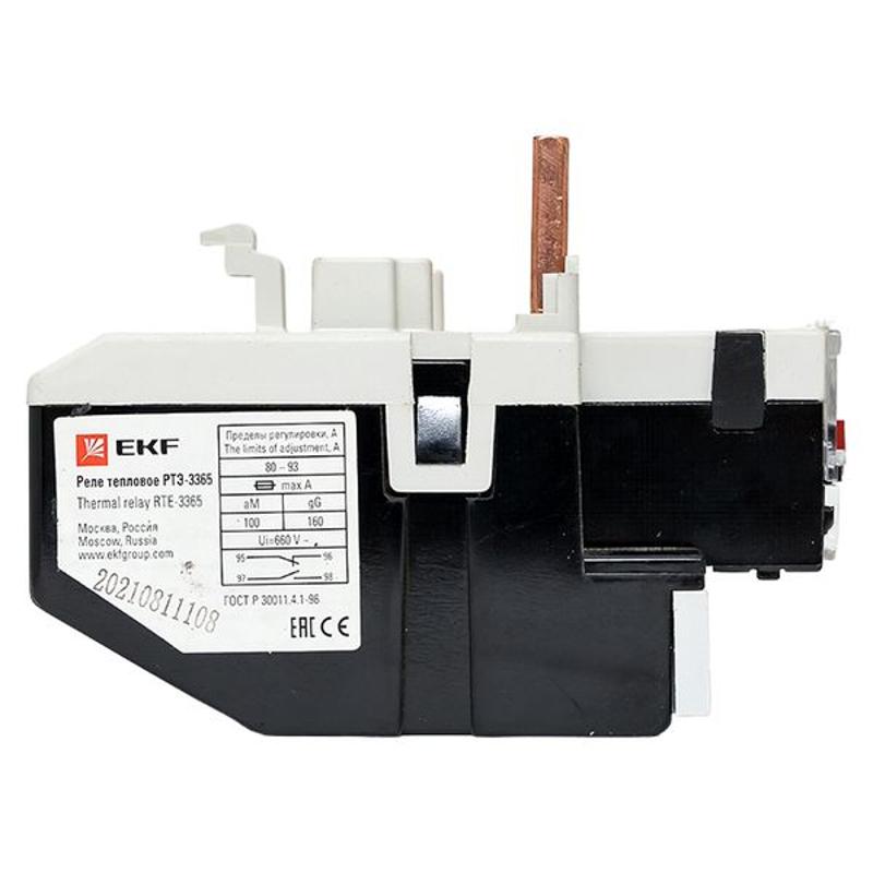 Реле тепловое РТЭ-3365 80-93А EKF PROxima | rel-3365-80-93 | EKF — миниатюра 20