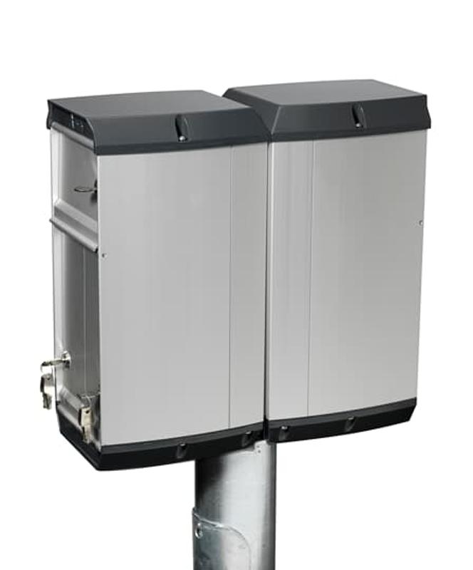 Бокс с разъемами в сборе CWF1216E/10A две секции, CEE 2P+E 16A, АВДТ 10A, счетчик электроэнергии | 2CMA177259R1000 | ABB — ABB