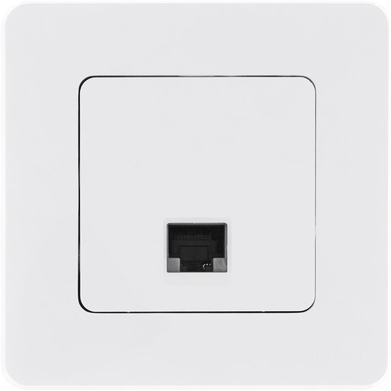 Inspiria Белый Розетка компьютерная RJ45 С/У категория 5e UTP — миниатюра 7