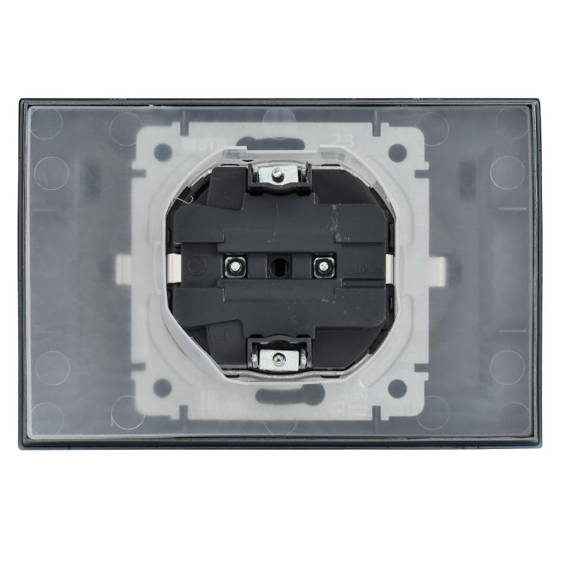 BRITE Роз. 2-я с кр 16А сб IP44 РСбш12-3-44-БрГН мет х/н  | BR-R26-16-44-M-K23-F | ИЭК — миниатюра 4