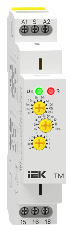 Реле времени многофункц. TM 1 конт. 230В AC | CTR-430-TM-1-10D-A230-C00 | IEK — миниатюра 4