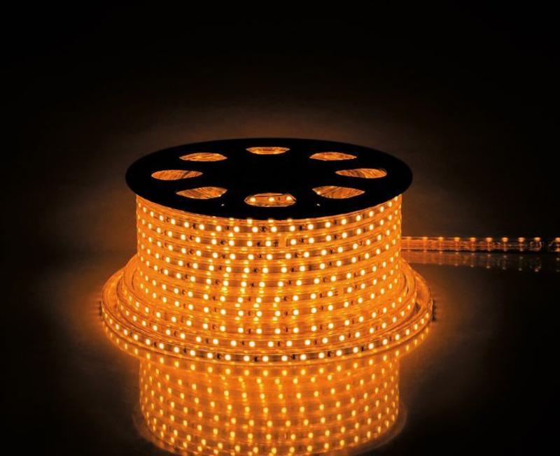 Лента светодиодная LS704/LED-RL 60SMD(2835)/м 4.4Вт/м 220V IP65, длина 100м, желтый | 26240 | FERON — Feron