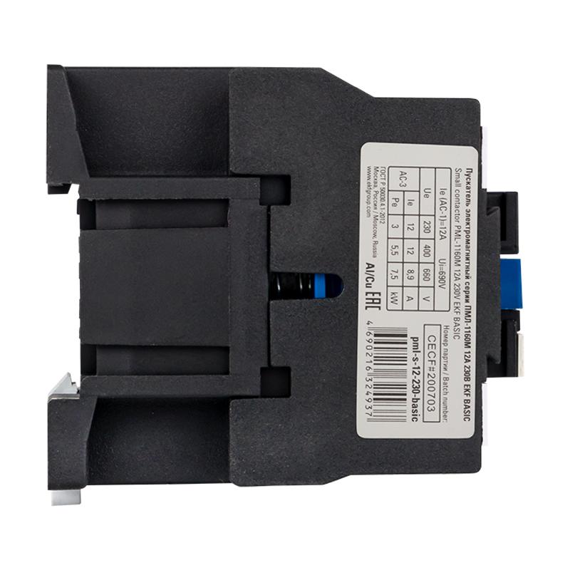 Пускатель электромагнитный серии ПМЛ-1160М 12А 230В  Basic | pml-s-12-230-basic | EKF — миниатюра 6