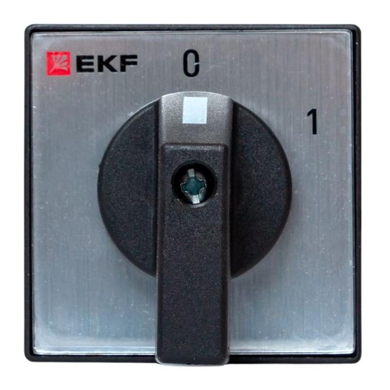 Переключатель кулачковый ПК-1-11 25А 1P «0-1» IP65 | pk-1-11-25-65 | EKF — миниатюра 2