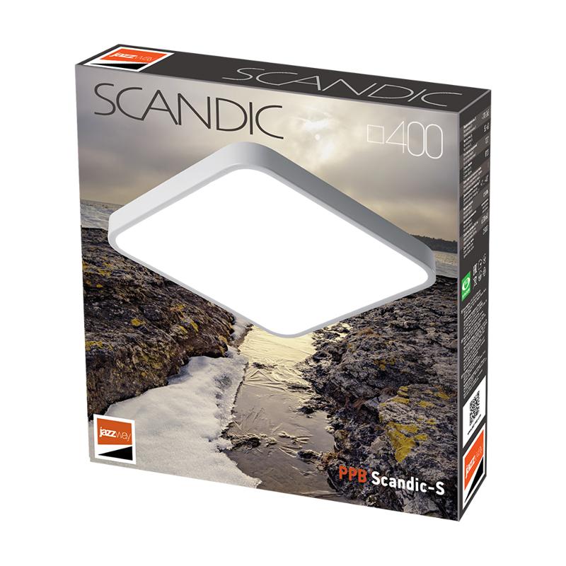 Светильник светодиодный бытовой PPB Sсandic-S 54w 4000K WH IP20 420*430*50 | .5037212 | JAZZWAY — миниатюра 5