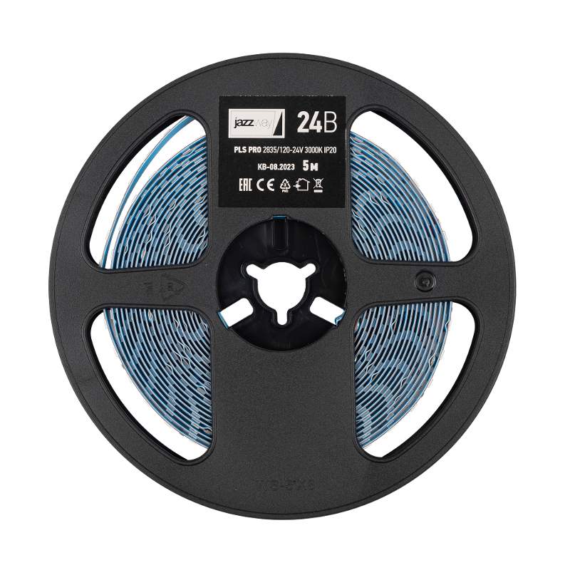 Лента светодиодная PLS PRO 2835/120-24V - 3000K IP20 5m | .5015678 | Jazzway — Jazzway