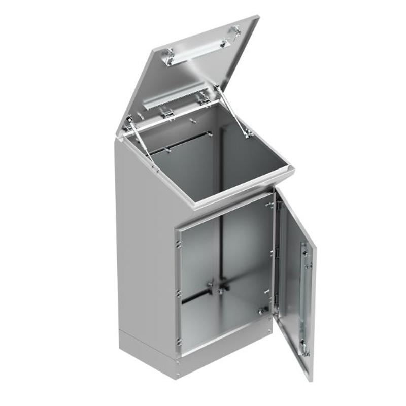 Пульт управления напольный "Inox" AISI304 TP6 IP55 (960х600х400)|mb-inox-96-60-40|EKF — миниатюра 6