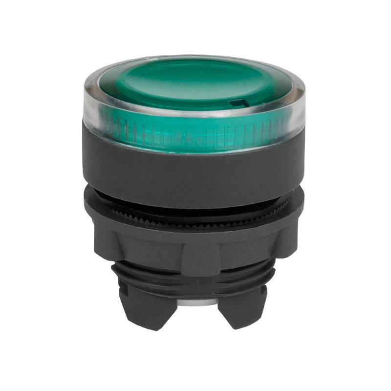Головка кнопки OptiSignal D22 A5-PL-3 с подсветкой зеленая пластик ZB5AW333 |332306| КЭАЗ — КЭАЗ (Курский электроаппаратный завод)