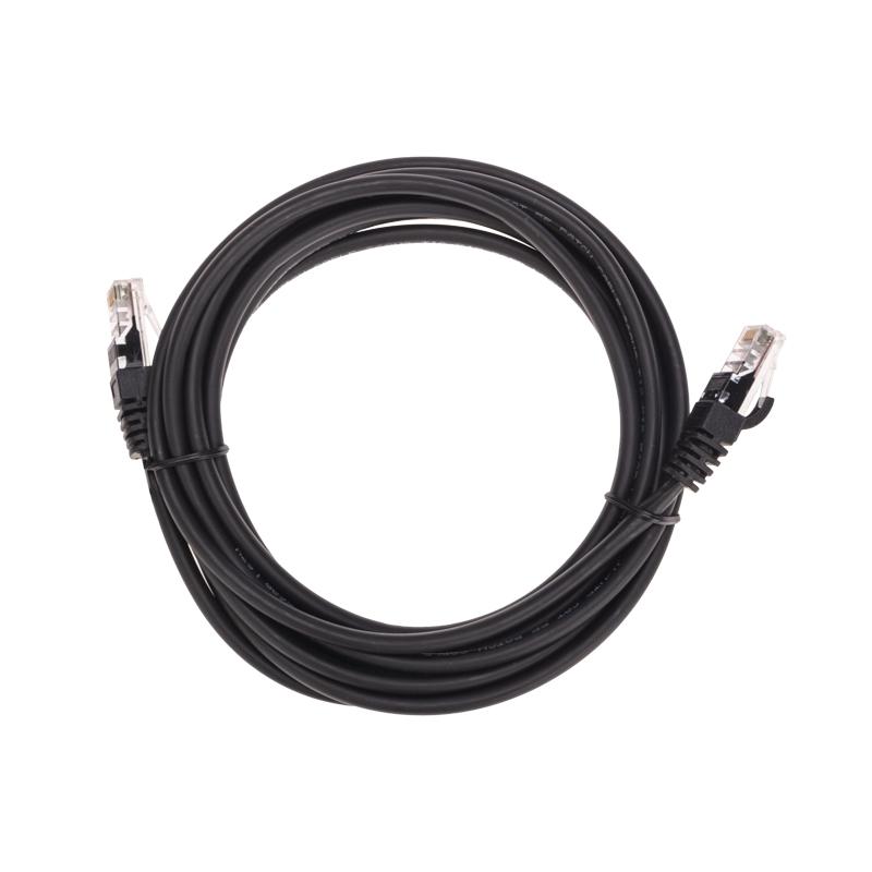 Патч-корд U/UTP, CAT 5e, RJ45-RJ45, 26AWG, LSZH, черный, 3м REXANT | 02-0102-3 | REXANT — фото 1 | Sento