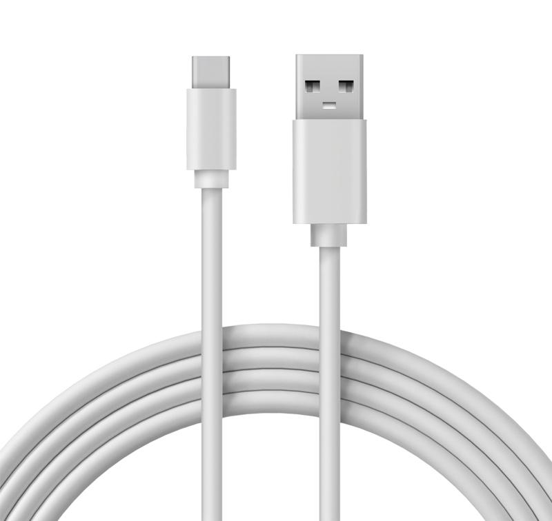 Кабель USB-Type-C/2A/PVC/white/1m/REXANT |18-1895 | REXANT — REXANT