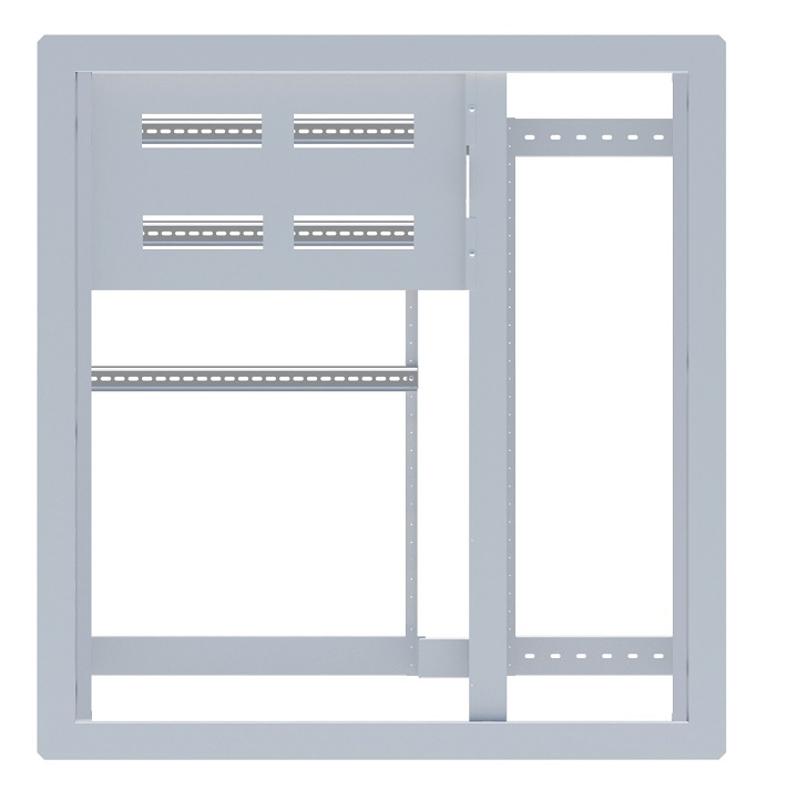 Щит этажный ЩЭ 2 кв. (1000х950х140) IP31 EKF Basic | mb08-v-2-bas | EKF — миниатюра 2