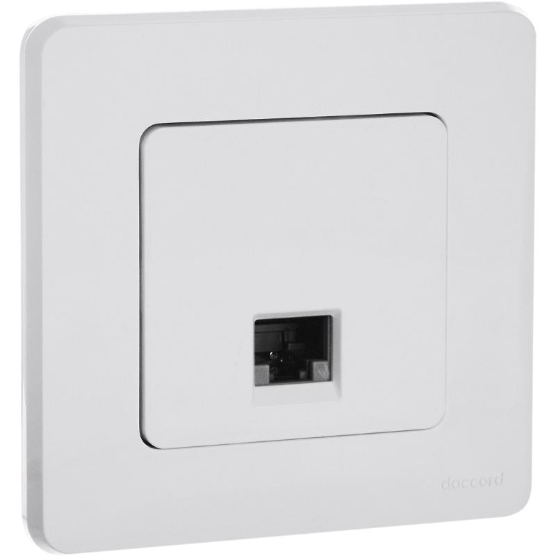 Inspiria Белый Розетка компьютерная RJ45 С/У категория 5e UTP — миниатюра 8