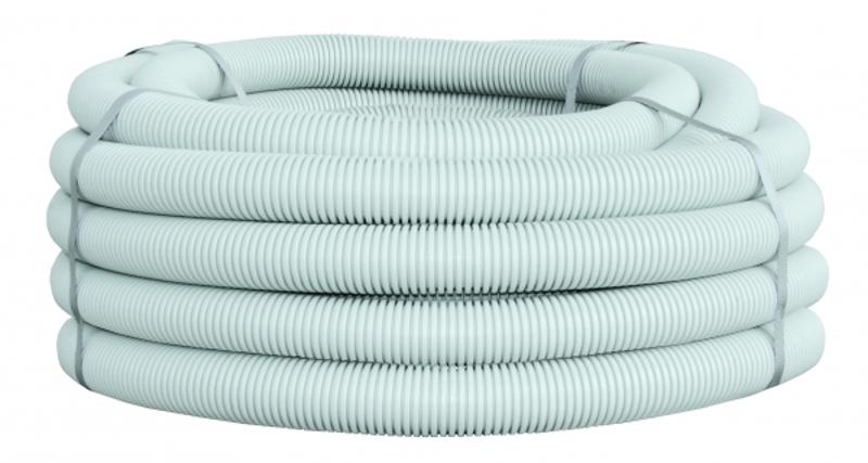 Труба гофр.ПВХ Plast с зондом d63мм (15м) | tg-z-63 | EKF — EKF