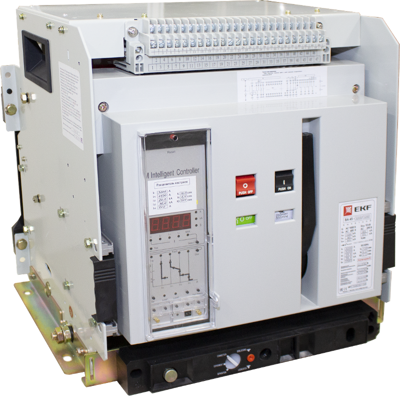 ВА-45 2000/800А 3P 50кА выкатной+положение АВ | mccb45-2000-800vc | EKF — EKF