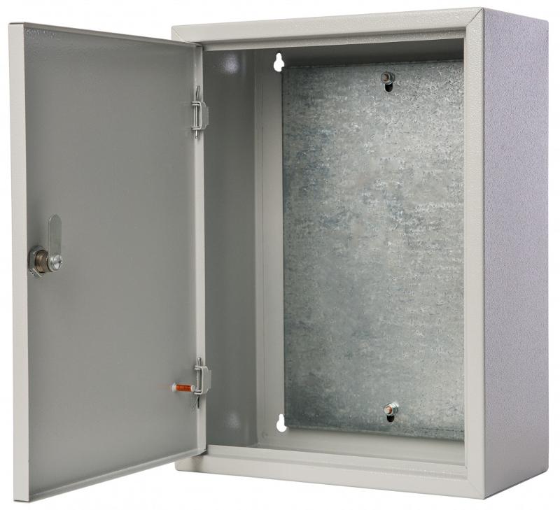 Корпус метал. навесной с монт. панелью 400х300х155 IP31 ЩМП-04| 30544DEK | DEKraft — DEKraft