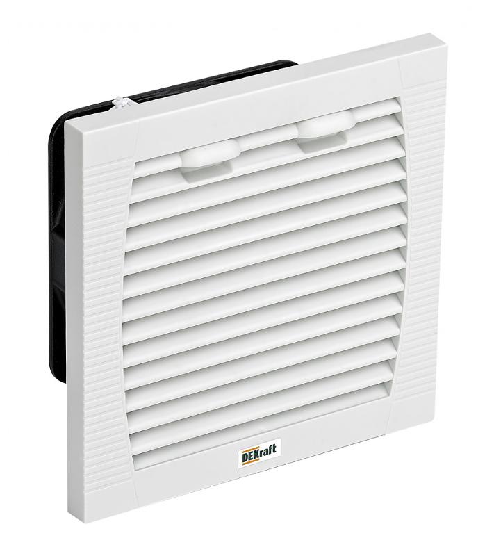 Вентилятор фильтрующий IP55 370 M3/Ч 230В ЦВЕТ RAL7035 | 35006DEK | DEKraft — DEKraft