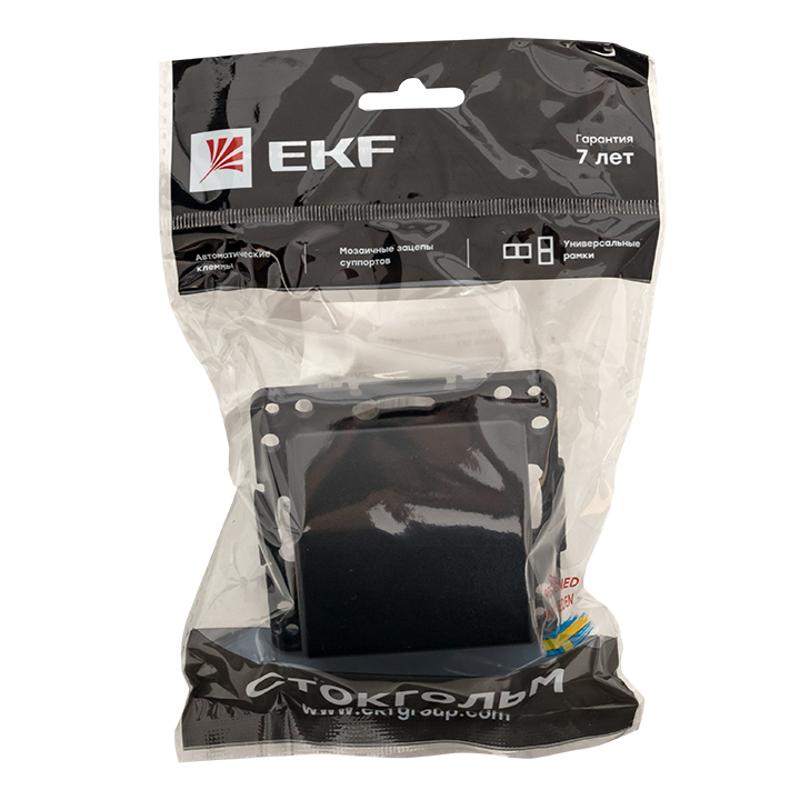 Стокгольм Механизм Кабельного вывода черный EKF PROxima | EZV-CE-10 | EKF — миниатюра 3