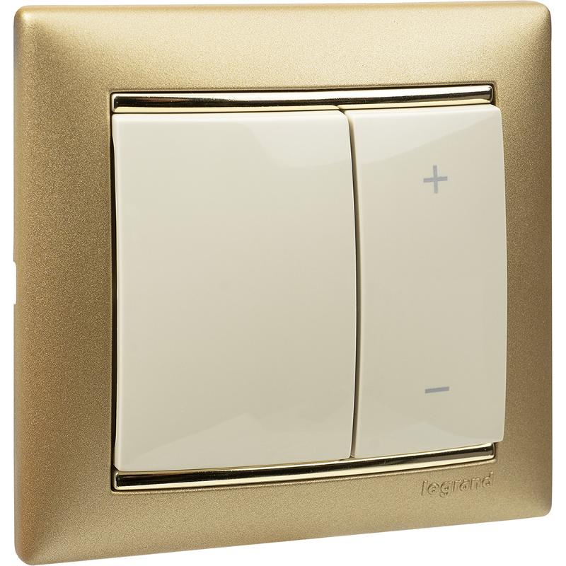Valena Сл. кость Светорегулятор нажимной 40-600W для л/н и обмоточных т-ров — миниатюра 8