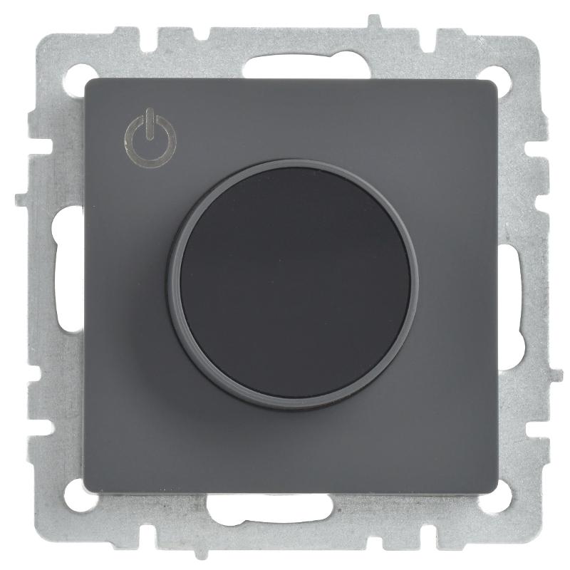 BRITE Термостат электронный с индикацией ТС10-1-БрГ графит | BR-RT11-K53 | IEK — миниатюра 2