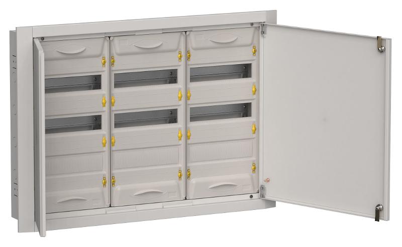 TITAN 5 Корпус металлический ЩРв-108 (3х36) 630х885х130 IP31 серый | TI5-50-V-3X036-31-7035 | IEK — IEK (ИЭК)