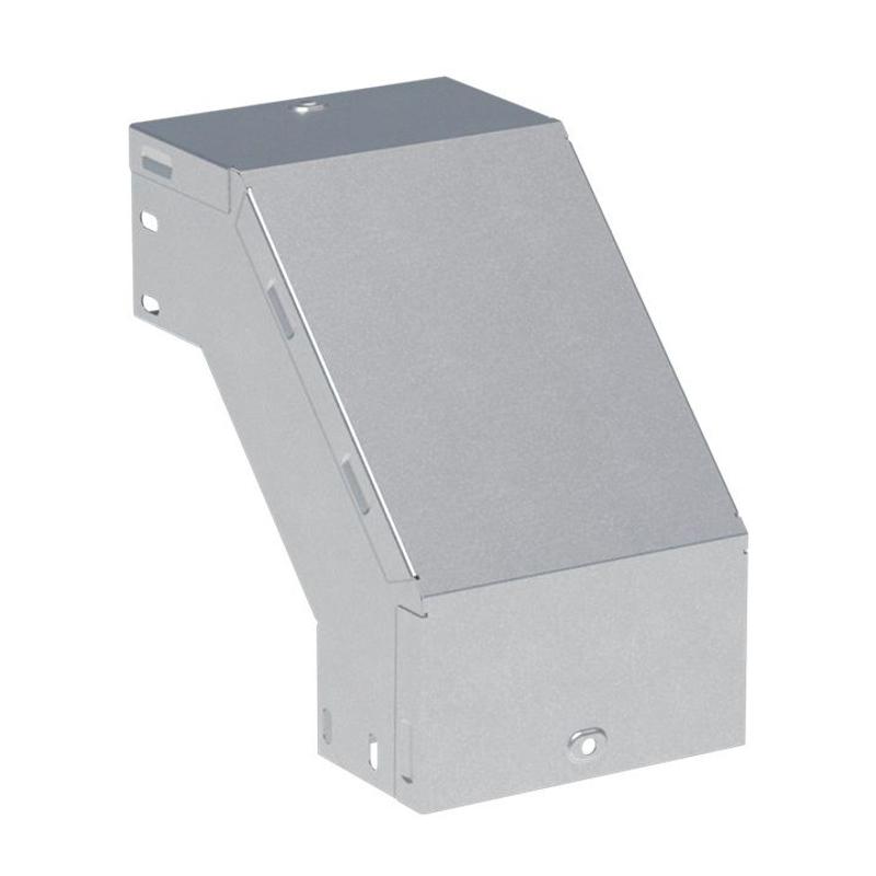 Угол 90 град. вертикальный внешний 80x500 мм INOX EKF | vo9080500-INOX | EKF — EKF