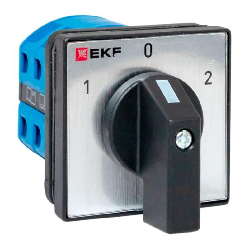 Переключатель кулачковый ПК-1-42 25А 2P «1-0-2» IP65 | pk-1-42-25-65 | EKF — миниатюра 1