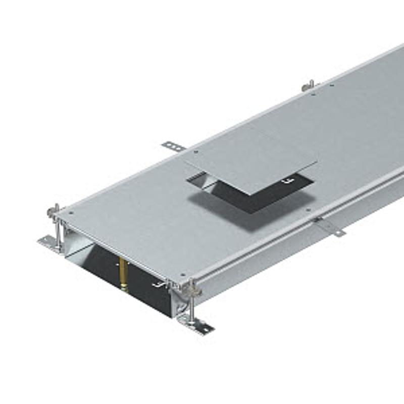 Секция кабельного канала OKA-W для GES4 2400x400x100 мм (сталь) (OKA-W40010050D4) | 7424622 | OBO Bettermann — миниатюра 2