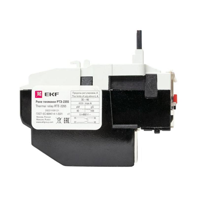 Реле тепловое РТЭ-2355 30-40А EKF PROxima | rel-2355-30-40 | EKF — миниатюра 4