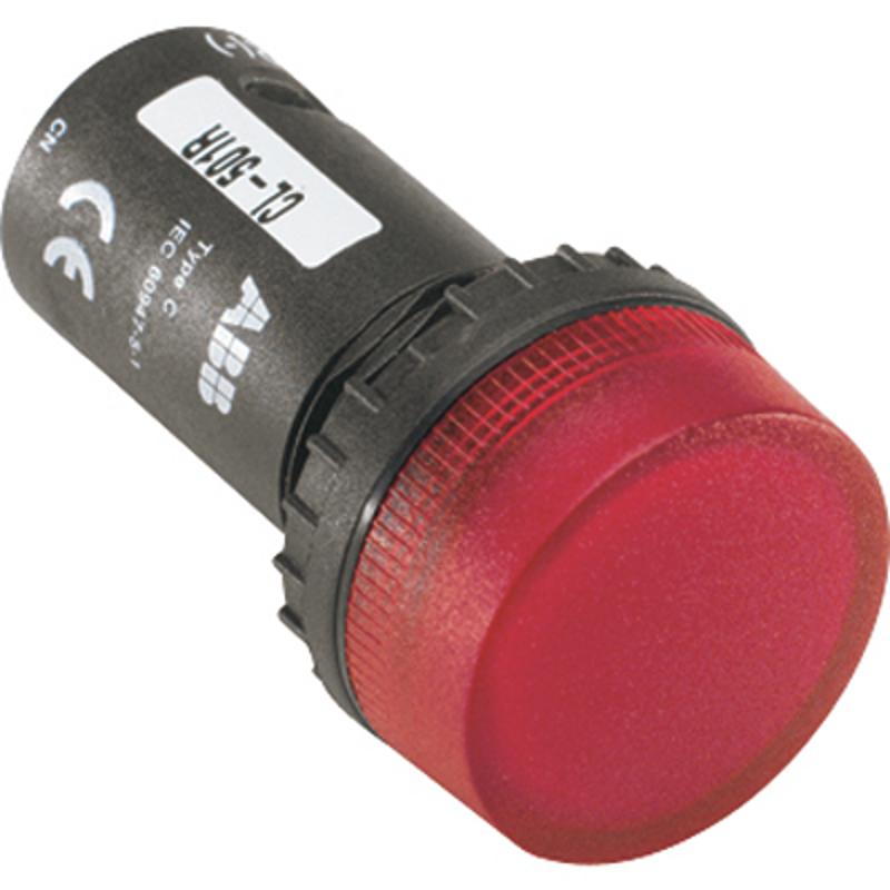 Лампа CL-502R красная со встроенным светодиодом 24В AC/DC | 1SFA619402R5021 | ABB — ABB