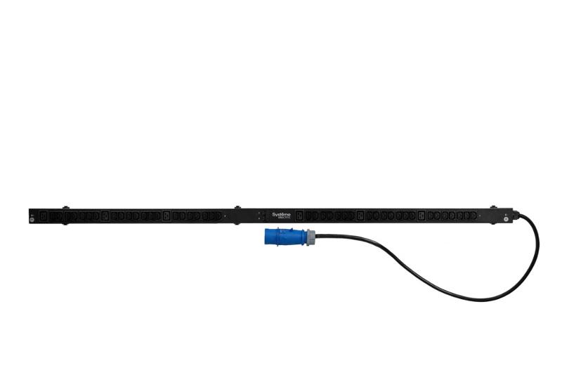 БРП Uniprom, базовый, 0U, 240В, 1Ф, 32A, 42xC13 6xC19, 3м кабель, IEC309 | UP7553 | SE — миниатюра 6