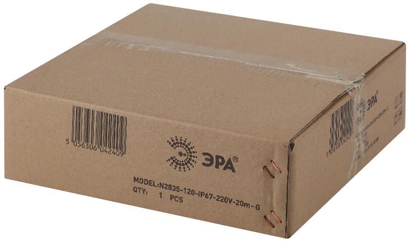Светодиодная неоновая лента N2835-120-IP67-220V-20m-G | Б0043076 | ЭРА — миниатюра 2