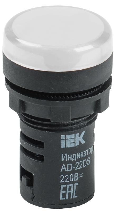 Лампа AD22DS(LED)матрица d22мм белый 230В   | BLS10-ADDS-230-K01 | IEK — IEK (ИЭК)
