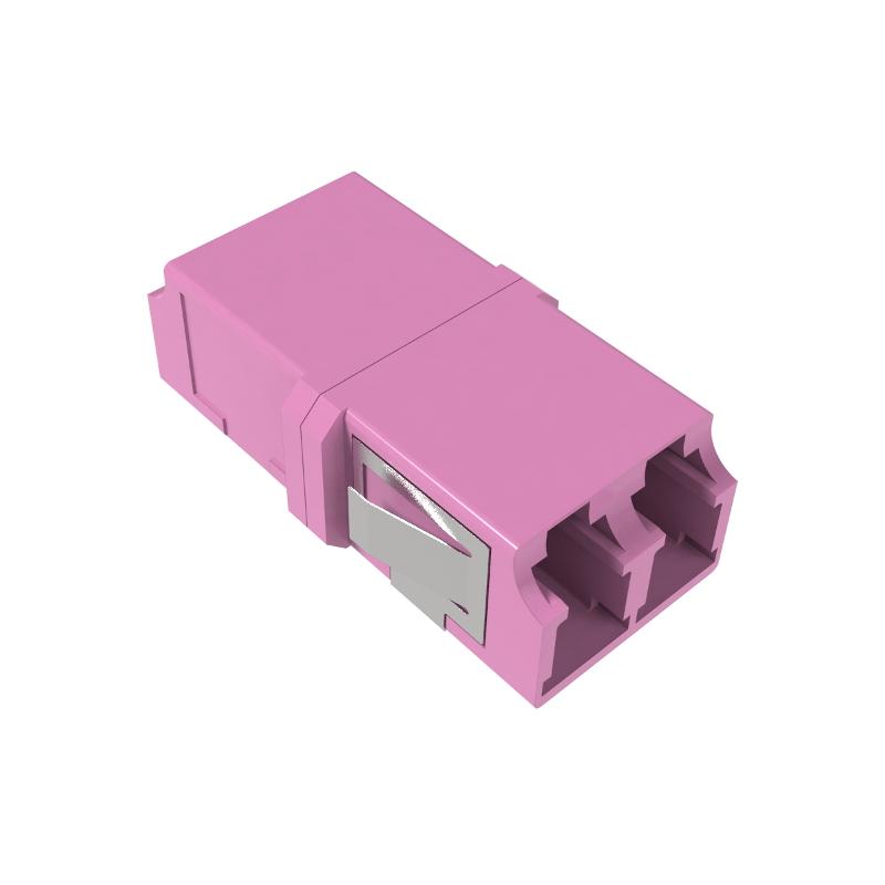 Адаптер LC/UPC-Duplex TOP, Senior/Senior, SC-footprint, OM4, пурпурный | RNFA54DLC | DKC — DKC (ДКС)