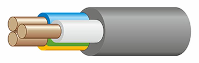NUM (NYM)-J 3х2,5 -0,66 (НКЗ) — Кабель CU