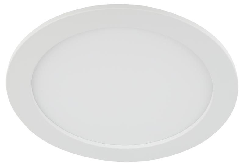 Светильник светодиодный встраиваемый downlight LED 1 18Вт 4000К белый круг (1/50шт/тр.упак) | Б0019459 | ЭРА — миниатюра 3