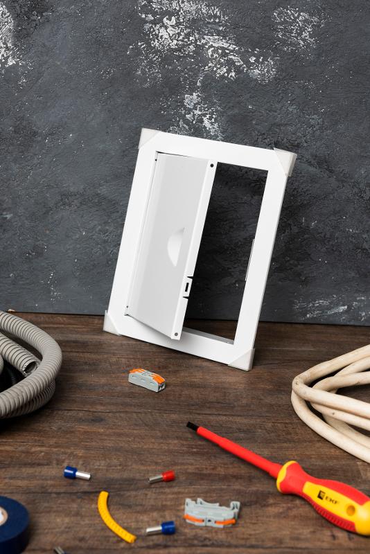 Люк ревизионный металл 150х200 EKF Basic  |  lm-150x200 |  EKF  — миниатюра 7