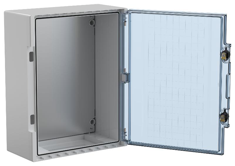 Корпус пластиковый ЩМПп 500х400х180 IP66 прозрачная дверь TETRA | TR5-11-N-050-40-18-65 | IEK — миниатюра 2