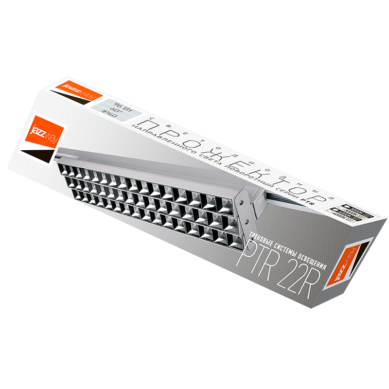 Светильник светодиодный трековый PTR 2296R 3S 96w 4000K 60° WH (белый) 540mm IP40 | .5039414 | Jazzway — миниатюра 4