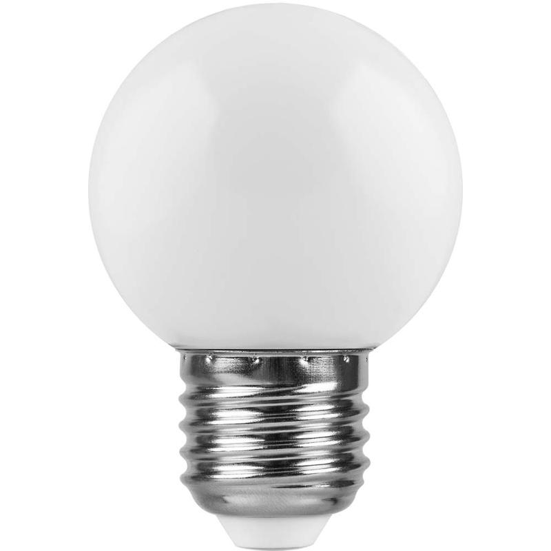 Лампа светодиодная для белт лайта LB-37 (1W) 230V E27 6400K G45 | 25115 | FERON — миниатюра 1