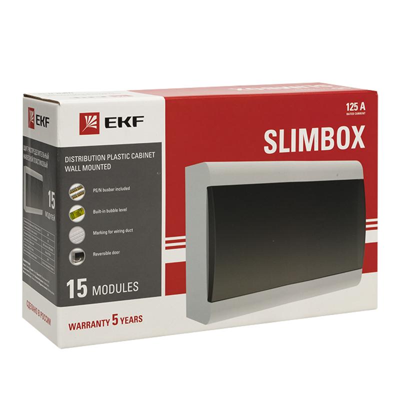 Щит распределительный навесной ЩРН-П-15 "SlimBox" IP41 EKF PROxima|sb-n-15|EKF — миниатюра 4