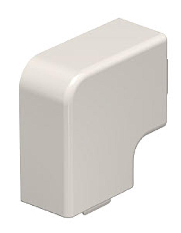 Крышка плоского угла кабельного канала WDK 25x40 мм (ПВХ,кремовый) (WDK HF25040CW) | 6161243 | OBO Bettermann — миниатюра 2