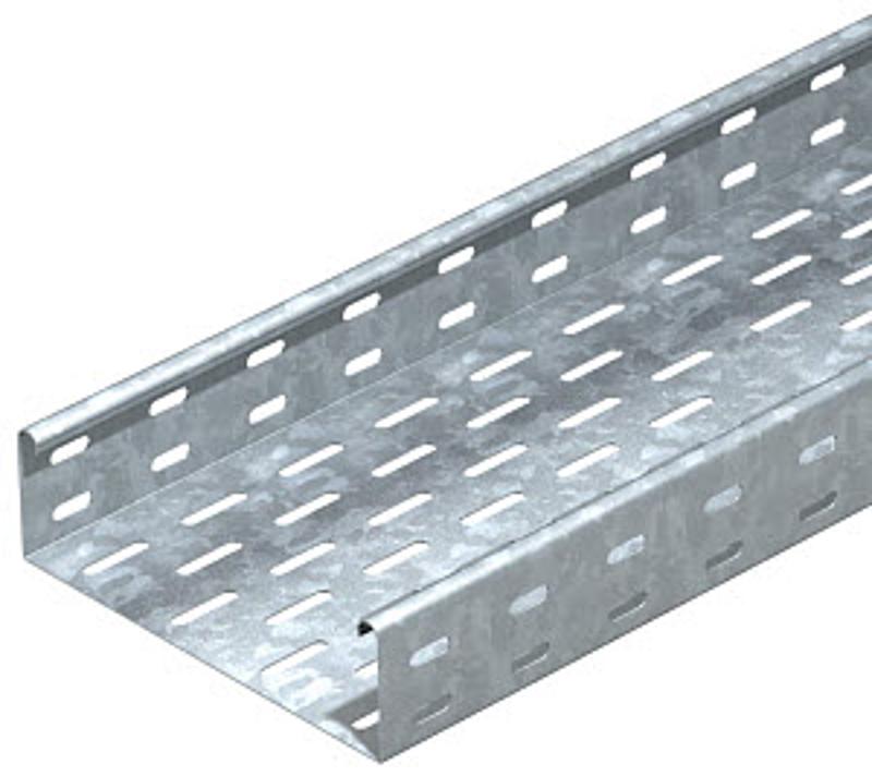 Кабельный листовой лоток перфорированный 60x100x3000 (EKS 610 FS) | 6056148 | OBO Bettermann — миниатюра 2